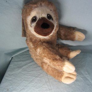 🐸 plush sloth NWT Sherman stuffed animal (w2164)